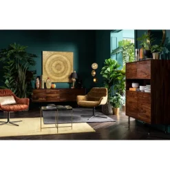 KARE Design Tableau décoratif Art Circle doré 120x120><noscript><img width=