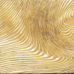 KARE Design Tableau décoratif Wave doré (2/Set)><noscript><img width=
