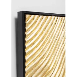 KARE Design Tableau décoratif Wave doré (2/Set)><noscript><img width=