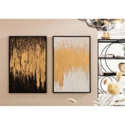 KARE Design Tableau encadré Abstract noir 80x120cm><noscript><img width=