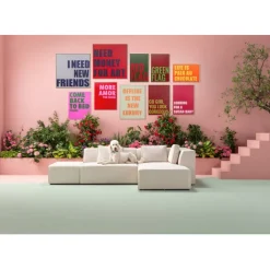 KARE Design Tableau encadré Green Flag 40x60cm> Accessoires