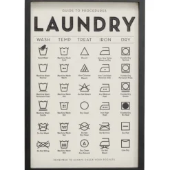 KARE Design Tableau encadré Laundry 61x41cm> Accessoires