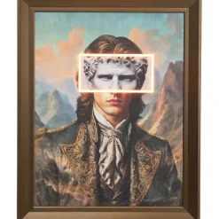 KARE Design Tableau encadré LED Art Gentleman 80x100cm> Accessoires