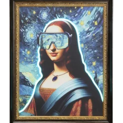 KARE Design Tableau encadré LED Art Lady 80x100cm> Accessoires