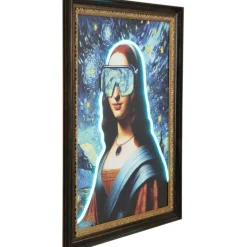 KARE Design Tableau encadré LED Art Lady 80x100cm> Accessoires