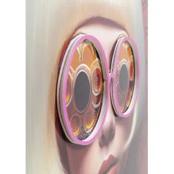 KARE Design Tableau encadré LED Fancy Blonde Lady 120x80cm><noscript><img width=