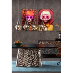 KARE Design Tableau encadré LED Fancy Red Lady 120x80cm><noscript><img width=