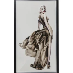 KARE Design Tableau encadré Marilyn 100x172cm> Accessoires