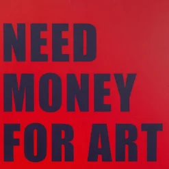 KARE Design Tableau encadré Need Money 80x80cm> Accessoires