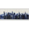 KARE Design Tableau encadré Shadow Skyline bleu 160x60cm> Accessoires