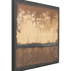 KARE Design Tableau encadré Silence marron 120x120cm> Accessoires