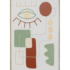 KARE Design Tableau sur toile Art Eye gauche 60x90cm> Accessoires
