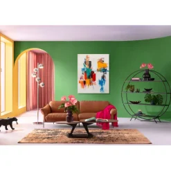 KARE Design Tableau sur toile Be Happy 150x120cm> Accessoires
