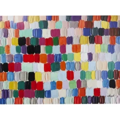 KARE Design Tableau sur toile Colorful Dots 200x140cm> Accessoires