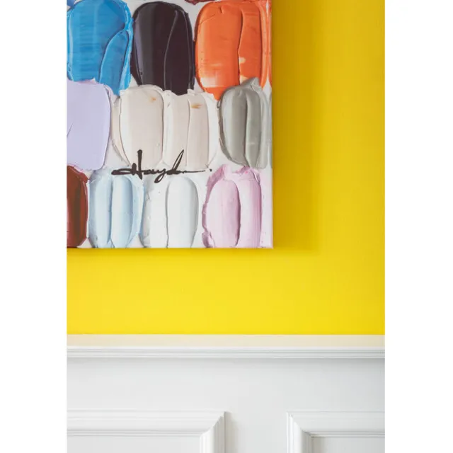 KARE Design Tableau sur toile Colorful Dots 200x140cm> Accessoires
