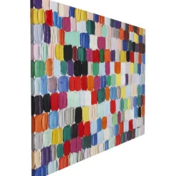 KARE Design Tableau sur toile Colorful Dots 200x140cm><noscript><img width=