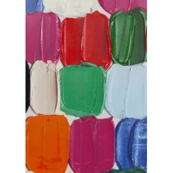 KARE Design Tableau sur toile Colorful Dots 200x140cm><noscript><img width=