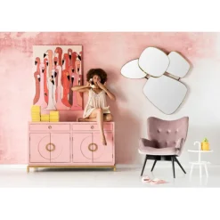 KARE Design Tableau sur toile Flamingo Meeting 90x120cm> Accessoires