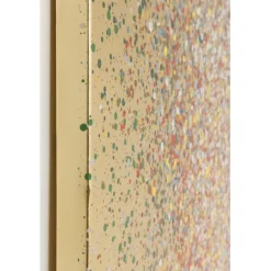 KARE Design Tableau sur toile Flower Boat doré-rouge 80x100cm><noscript><img width=