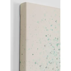 KARE Design Tableau sur toile Flower Boat beige vert 80x100cm><noscript><img width=