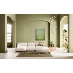 KARE Design Tableau sur toile Flower Boat vert jaune 80x100cm> Accessoires