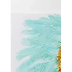 KARE Design Tableau sur toile Headdress Dog 80x80cm><noscript><img width=