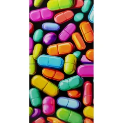 KARE Design Tableau sur toile Pastilla colore 70x140cm> Accessoires