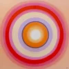 KARE Design Tableau sur toile Tendency Circle rose 120x120cm> Accessoires