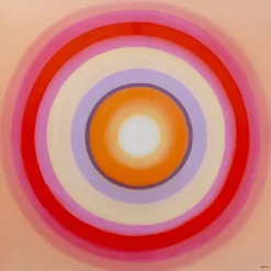 KARE Design Tableau sur toile Tendency Circle rose 120x120cm> Accessoires