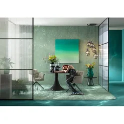 KARE Design Tableau sur toile Tendency vert 120x120cm> Accessoires