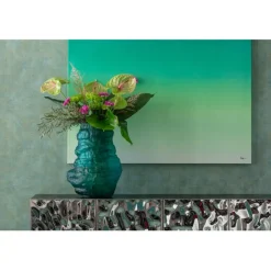 KARE Design Tableau sur toile Tendency vert 120x120cm><noscript><img width=