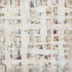 KARE Design Tableau sur toile Treccia 120x120cm> Accessoires