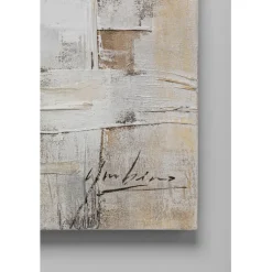 KARE Design Tableau sur toile Treccia 120x120cm><noscript><img width=