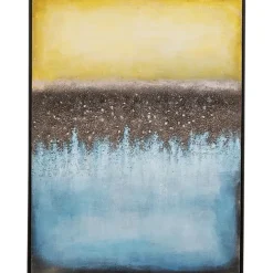 KARE Design Tableau sur toile Vista bleu 90x120cm> Accessoires