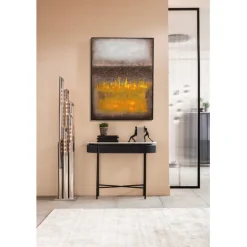 KARE Design Tableau sur toile Vista jaune 90x120cm> Accessoires