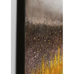 KARE Design Tableau sur toile Vista jaune 90x120cm><noscript><img width=