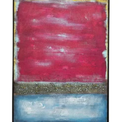 KARE Design Tableau sur toile Vista rouge 90x120cm> Accessoires