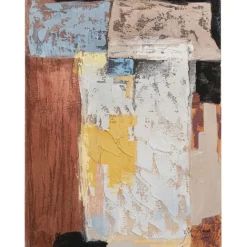 KARE Design Tableau sur toîle Art Splash orange 90x120cm> Accessoires