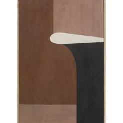 KARE Design Tableau sur toîle Classic Shape Brownie 60x90cm> Accessoires