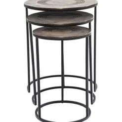 KARE Design Tables d appoint Marrakesh Ø48cm (3/Set)><noscript><img width=