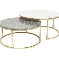KARE Design Tables d appoint Mystic rond (jeu de 2)><noscript><img width=
