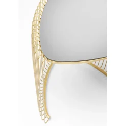 KARE Design Tables d appoint Wire Triangle doré (2/Set)><noscript><img width=