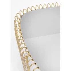 KARE Design Tables d appoint Wire Triangle doré (2/Set)><noscript><img width=