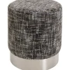 KARE Design Tabouret Berry High silver gris Ø39cm> Meubles