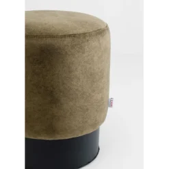 KARE Design Tabouret Cherry Harrisson noir Ø36cm limited><noscript><img width=