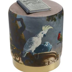 KARE Design Tabouret Cherry Parrot laiton Ø32cm><noscript><img width=