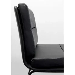 KARE Design Tabouret de bar Ginny noir 60cm><noscript><img width=