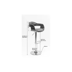 KARE Design Tabouret de bar Monaco nougat><noscript><img width=