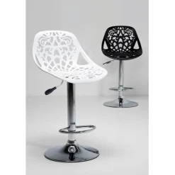 KARE Design Tabouret de bar Ornament blanc><noscript><img width=