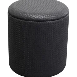 KARE Design Tabouret enezia Storage anthracite Ø40cm> Meubles